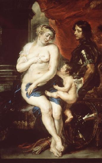 Peter Paul Rubens Venus Mars and Cupid oil painting picture